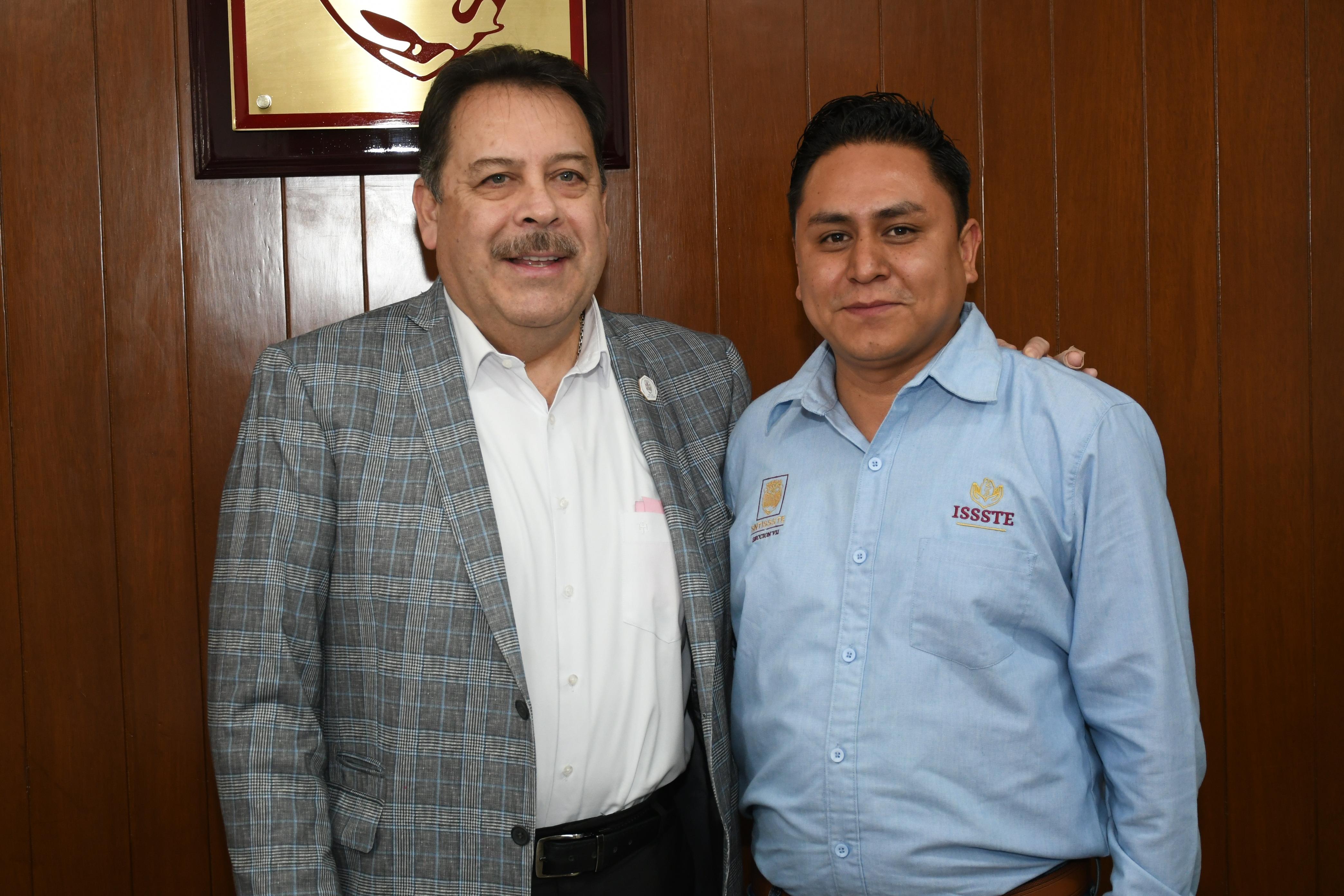 Visita de compañeras y compañeros de la Sección VII, Aguascalientes